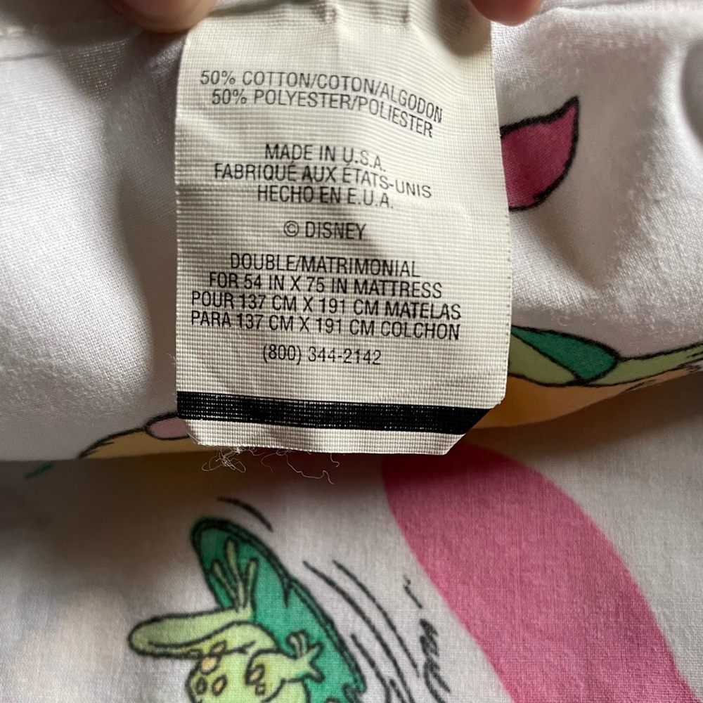 Disney Winnie the Pooh Double Flat Sheet - Picture 2 of 4